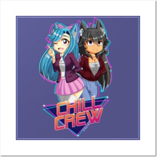 Chill Crew - Square Posters and Art